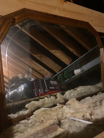 Perfect condition Heavy Duty Wooden Frame Mirror