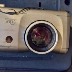 Dell Projector in Lovely Leather Case with Manual + Accessories