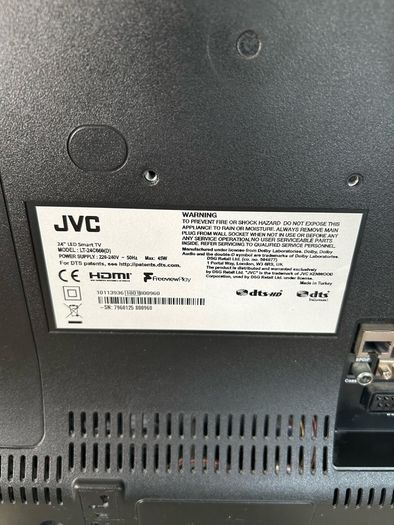 Jvc  Lt-24c660 Smart 24" Led Tv