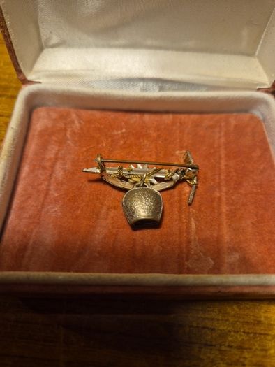 Vintage Swiss Brooch. Switzerland.