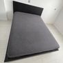 Wooden king size bed with matress Image 2