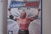 PS2 Smack Down V Raw 2007 Game