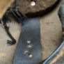 Original WW2 British Mk2 Steel Helmet. Desert Camouflage. Original Liner & Chinstrap. Militaria Image 5