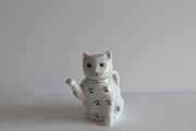 Vintage Hand painted Chinese Lucky Cat Teapot