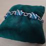 Mixed lot 3 bracelets 1x 925 silver glass bead, 1x Mexican Alpaca bangle (damaged) & 1x Britanny tourist crest bracelet FREEPOST Image 2