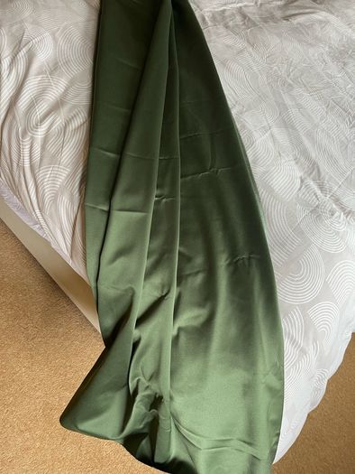 Green Curtain fabric