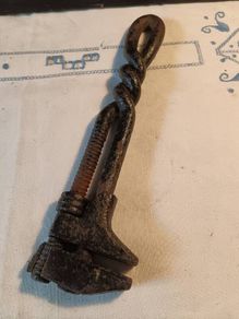 Vintage Hand Forged USSR Pipe Wrench