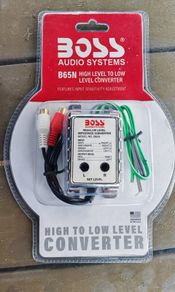 BOSS Audio B65N High to Low Level RCA Converter   Brand New