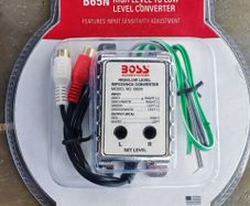 BOSS Audio B65N High to Low Level RCA Converter   Brand New