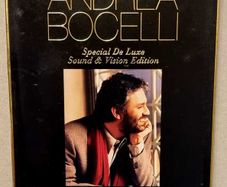 Andrea Bocelli Special De Luxe Sound & Vision Edition CD/DVD Set (2 CD + 1 DVD Discs), as new.
