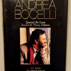 Andrea Bocelli Special De Luxe Sound & Vision Edition CD/DVD Set (2 CD + 1 DVD Discs), as new.