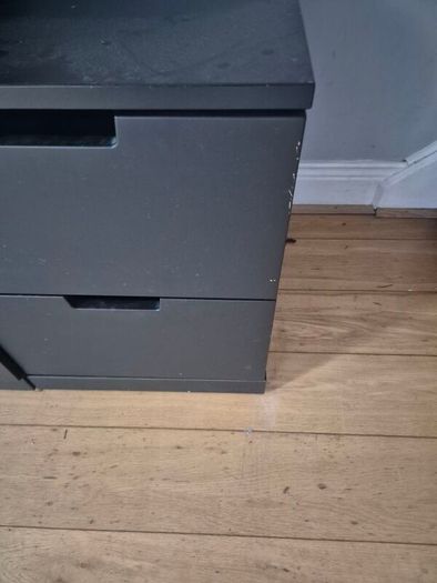 Black Storage Units