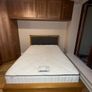 Double oak bed frame and respa spinal supreme mattress Image 3