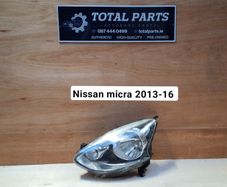 Nissan micra 2013-16 passenger headlight