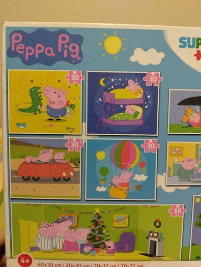 Peppa Pig Bumper box of 10 jigsaw Puzzles