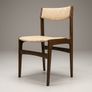 Set of 4 Mid-Century Danish Stained Oak Dining Chairs attributed to Erik Buch. Image 5