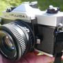 FUJICA STX-1 - Vintage 1980's 35mm SLR Film Camera with Lens and Camera Case - in working order Image 7