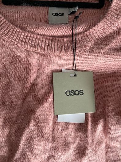 ASOS soft jumper and scarf.