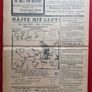 German ww1, newspaper ,flanders ,Belgium. 1st ,April, 1917   (67) Image 8