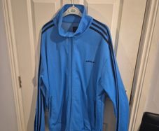 Adidas Firebird track jacket Blue mens