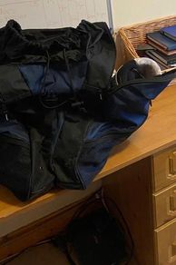 Skiing Boots And Ski Boot Ruck Sack For Sale