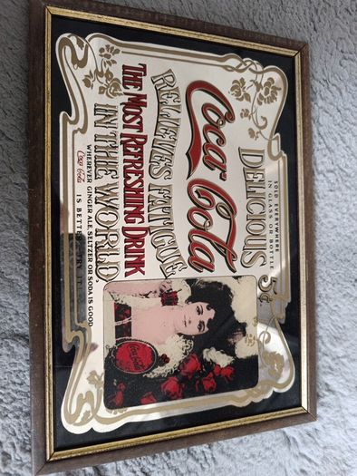 coca cola mirror