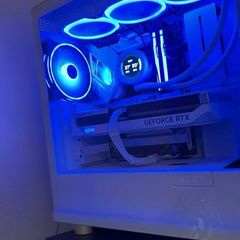High-End All-White Custom Gaming PC | i7-13700K | RTX 4070 Ti | 16GB DDR5 RAM