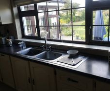 Kitchen cabinets