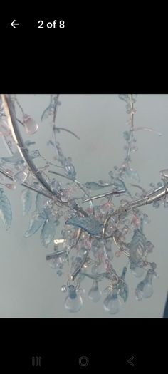 floral chandelier pendant