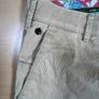 Meyer Mens New York Trousers Beige Chinos Modern Cotton Straight Leg W35 L28 Image 3