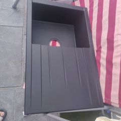 Brand new kitchen black sink