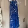 Cobalt blue Debs dress with a subtle sparkle Image 2
