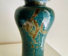 Louis Mulcahy Shouldered Vase 3070 25cm Irish Studio Pottery As New