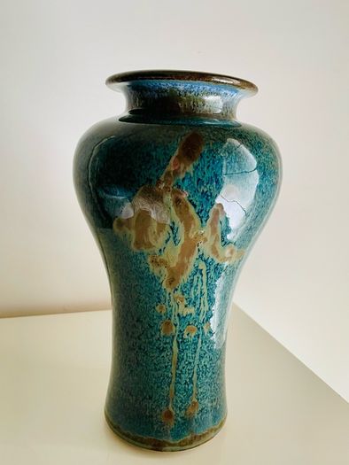 Louis Mulcahy Shouldered Vase 3070 25cm Irish Studio Pottery As New