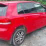 VW Golf MK6 1,6TDI 09 Red for Parts Image 2