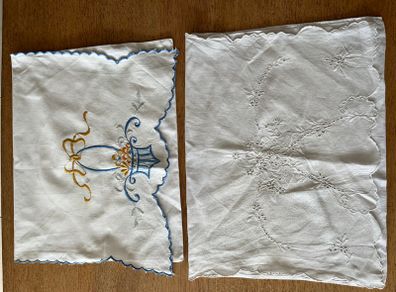 Vintage pillow case holders