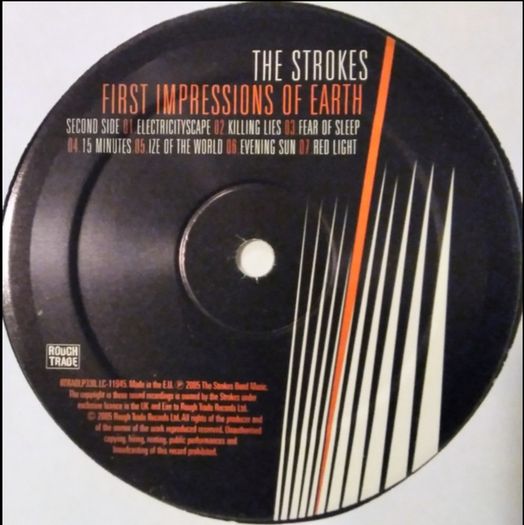 The Strokes - First Impressions Of Earth, Vinyl, LP, 1st UK edition, Rough Trade,  2005