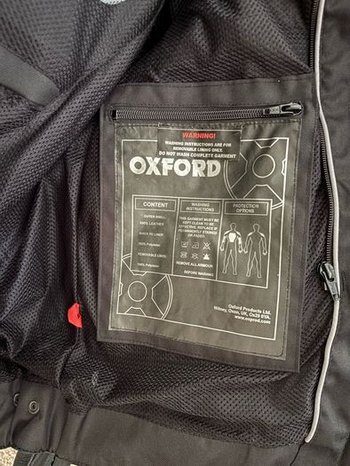Oxford Motorcycle Jacket 40R