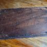 Antique Mahogany Tea Box Double Lock & Key Image 5