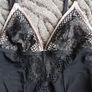 Black lace bodysuit  Size 6-8 Image 2