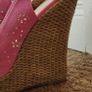 Pink Wedge Sandal, size 40 Image 4