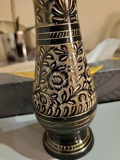 Metal vase