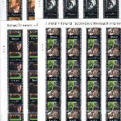 2008 Ireland Filmed in Ireland Commemorative Stamps Sheetlet Plate 1A1A1A1A Mint Never Hinged (MNH)