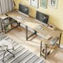 L Shaped Desk Small Corner Desk with Shelves 120CM Reversible Computer Desk Writing Table with Bookshelf for Home Office Small Space LOTS OF COLOURS AVAILABLE, SEE PHOTOS (FREE POSTAGE) Image 9