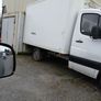 rubber track damaged..sprinter box van Image 6