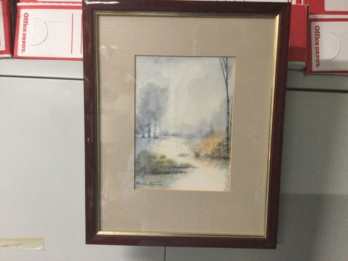 Art - Original William Cunningham Watercolour.