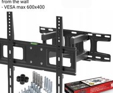 Tv Wall Mount Bracket Tilt Swivel 30-70"