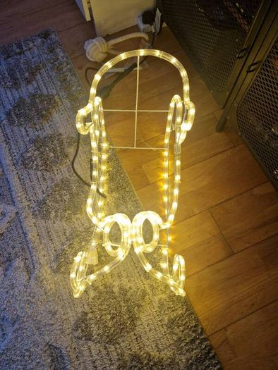 Christmas Reindeer/Sleigh LED Decoration
