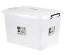 Assorted storage boxes