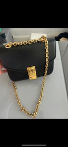 Celine handbag-shiny calfskin small C
